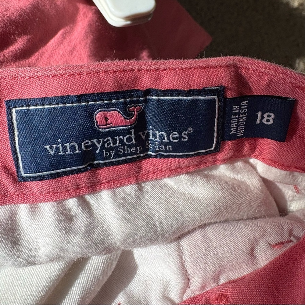 VINEYARD VINES Salmon Pink Boys Pants - Picture 3 of 3